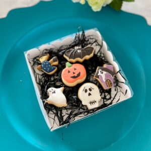Confezione 6 biscottini di Halloween
