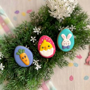 Confezione 3 ovetti di Pasqua