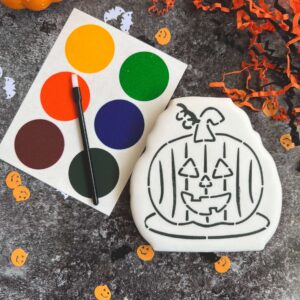 Pittura il tuo biscotto -Zucca-